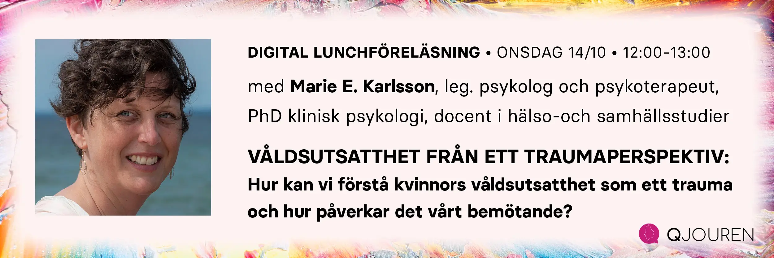 Digital lunchföreläsning 14 oktober